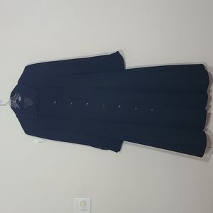 Woolrich Wool Vintage Button Down Long Coat Size 10